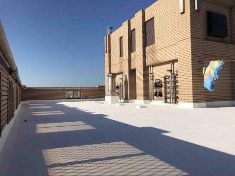 昇燁工程有限公司 - 新北市林口區頂樓隔熱型防水