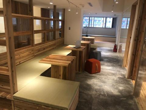 行動學習商務中心 - 日本人都喜歡的榻榻米空間。
