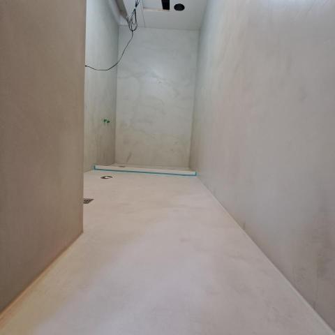 Stucco斯塔克工作室 - 微水泥磁磚改造浴室-清水灰