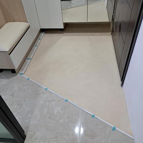 Stucco斯塔克工作室 - 微水泥落塵區-奶茶色