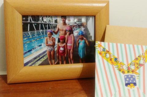 典點教練 - 小朋友的感謝卡與照片