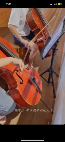 大提琴  鋼琴 音樂相關教學 - 開學了 學生們收心 驗收功課