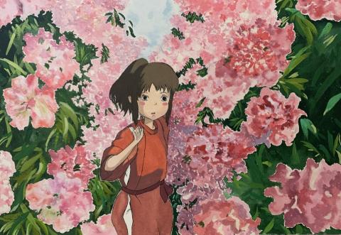 林彤恩 - 水彩+壓克力
我臨摹「宮崎駿作品 神隱少女」的作品