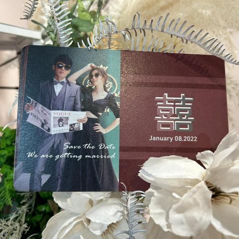 墨可創印 - 精裝厚磅喜帖