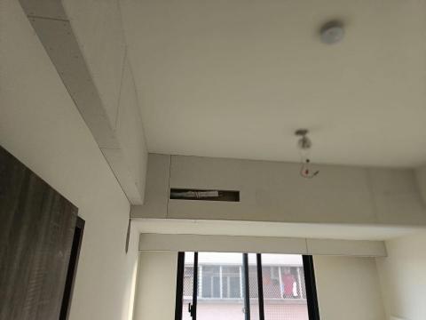 小工裝修 - 木作冷氣窗簾盒