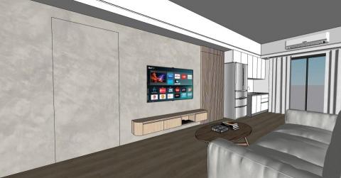 小工裝修 - 3D建模(SketchUp繪製)