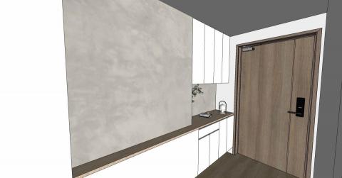 小工裝修 - 3D建模(SketchUp繪製)