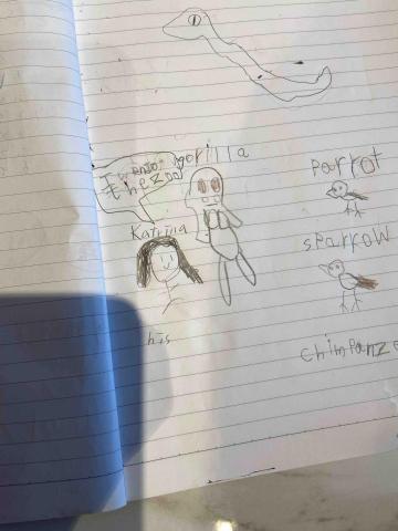 廖若玹 - &ldquo;Katrina老師去了動物園&rdquo; &mdash;家教孩子的繪畫