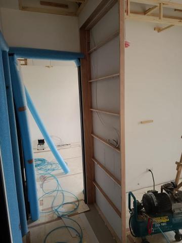 小工裝修 - 木作隔間牆