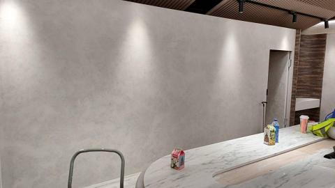 小工裝修 - 油漆自創藝術漆