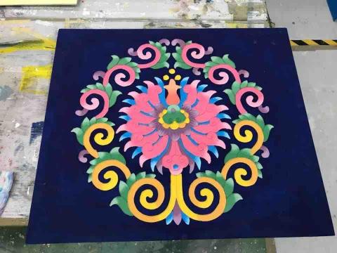 張文駿 - 傳統彩繪