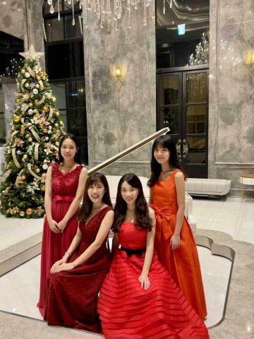 Renny小提琴 朵玥樂團 - 受邀時代建設交屋聖誕餐會演出