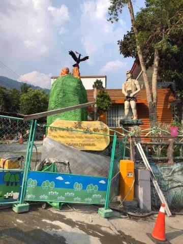 張文駿 - 戶外景觀上色