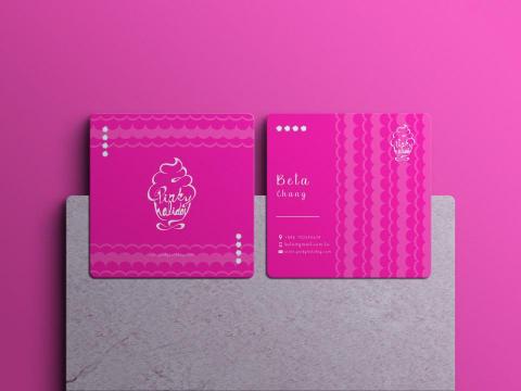 張巧柔 - 特殊造型｜名片設計