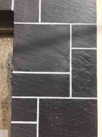 張文駿 - 肌理創作-仿岩質感