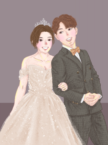 Lin Chun Li - 人像似顏繪