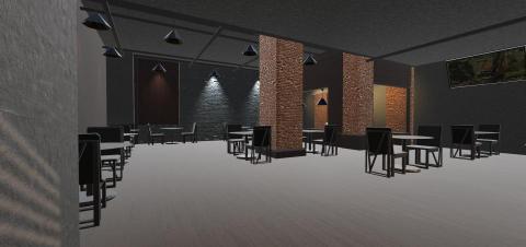 工作室 - 咖啡廳場景設計建置