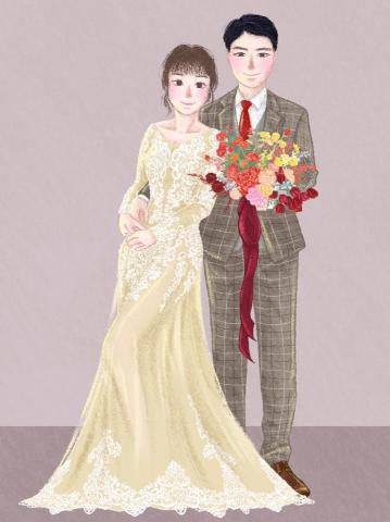 Lin Chun Li - 人像似顏繪