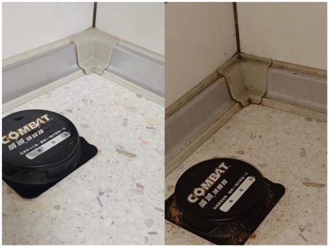 24小時居家服務 - 左邊清潔前，右邊清潔後