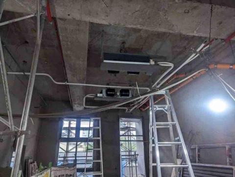 竣翔空調 - 土城 大安場 VRV 配管連結