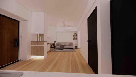 綺璟室內設計工作室 - 3D圖