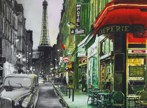 周鑫辰 - 水彩作品