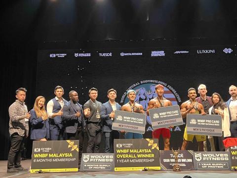 PT PRO Fitness Kevin教練 - 出國當裁判