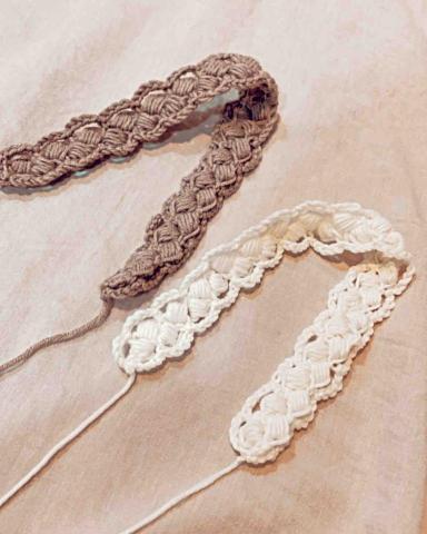 Claire  - 鉤織作品——髮帶