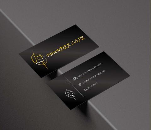 尹星 - 名片設計-咖啡廳