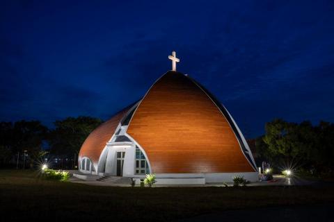 Umbrella Studio 雨傘影像 - 靜宜大學主顧聖母堂 / 建築攝影