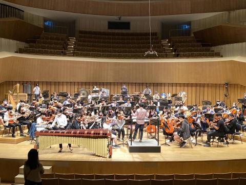 林如 - 於衛武營音樂廳彩排