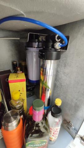 張順安 - 安裝廚下式飲水器(含中空絲膜前置過濾水垢)
