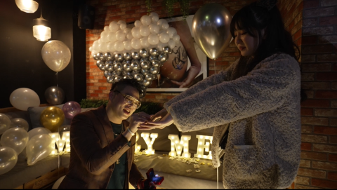 李有翔 - 求婚影片側拍