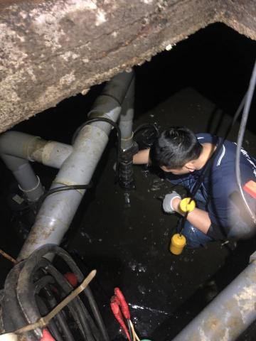 水電職人/消防職人 - 水池內馬達故障更新工程