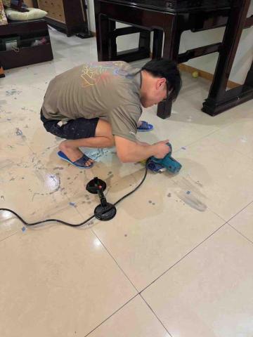 地磚修繕 - 修繕切割