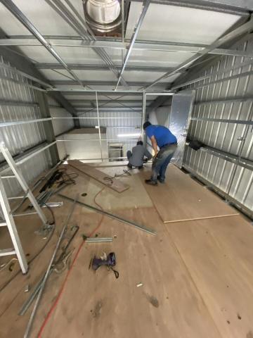 百上達鐵工 - 室內樓中樓鋼構工程施作