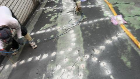 菜根湯圓   - 龍泉街車道防滑施工步驟一:裂縫高壓灌注補強引孔 菜根湯圓   - 龍泉街車道防滑施工步驟一:裂縫高壓灌注補強引孔