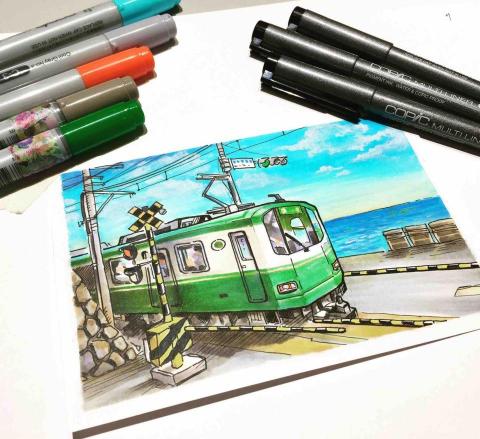 悠學美術 - 風景插畫繪製