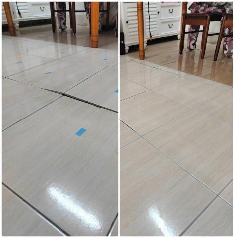 瀚元磁磚空心灌注/磁磚修復/隆起修復 - 施工前/施工後 瀚元磁磚空心灌注/磁磚修復/隆起修復 - 施工前/施工後