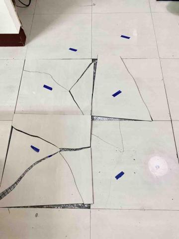 風格x樂陞地磚空心隆起灌膠修繕 - 