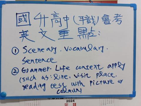 陳彥廷 - 近年來國中升高中(職)英文會考重點題型