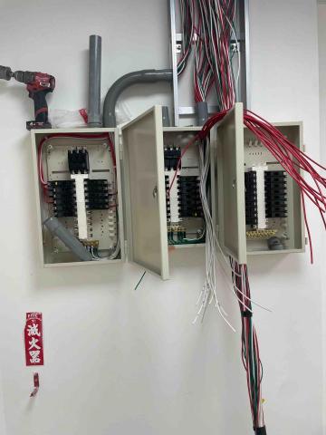 偉順水電 - 新增電盤