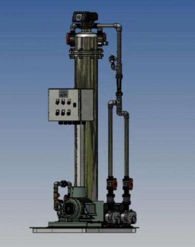 Apple - 水處理器測試機台設備3D組建