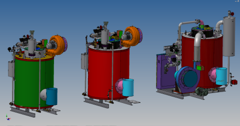 Apple - 鍋爐設備3D繪製組裝