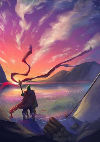 Zong - {夕陽}
2D插畫 (使用軟體photoshop