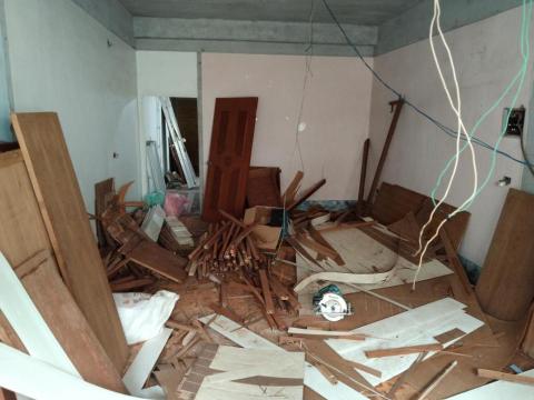 水電打石，民宅打石，粗工 - 隔間，天花板拆除