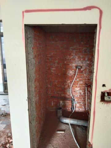 水電打石，民宅打石，粗工 - 門框增高，浴廁翻修