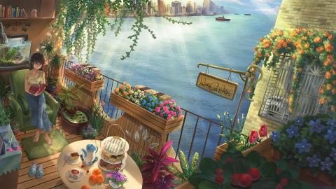 Zong - {陽台}
2D插畫 (使用軟體photoshop