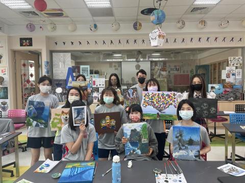 彭光維 - 國高中油畫課程