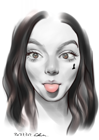 肯特 - 寫實電繪素描
畫誰應該不難認